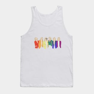 Cate Blanchett - Rainbow Pride Flag Tank Top